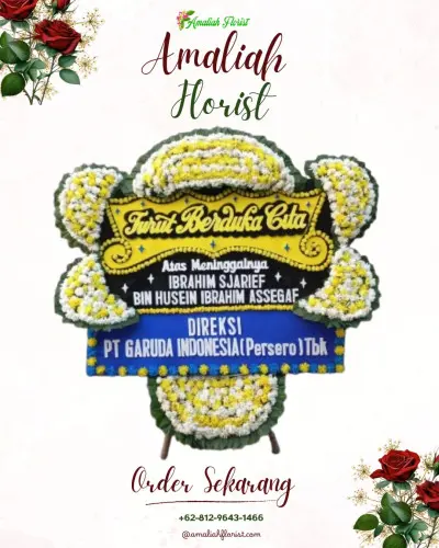 Papan Bunga Duka di Danareja
